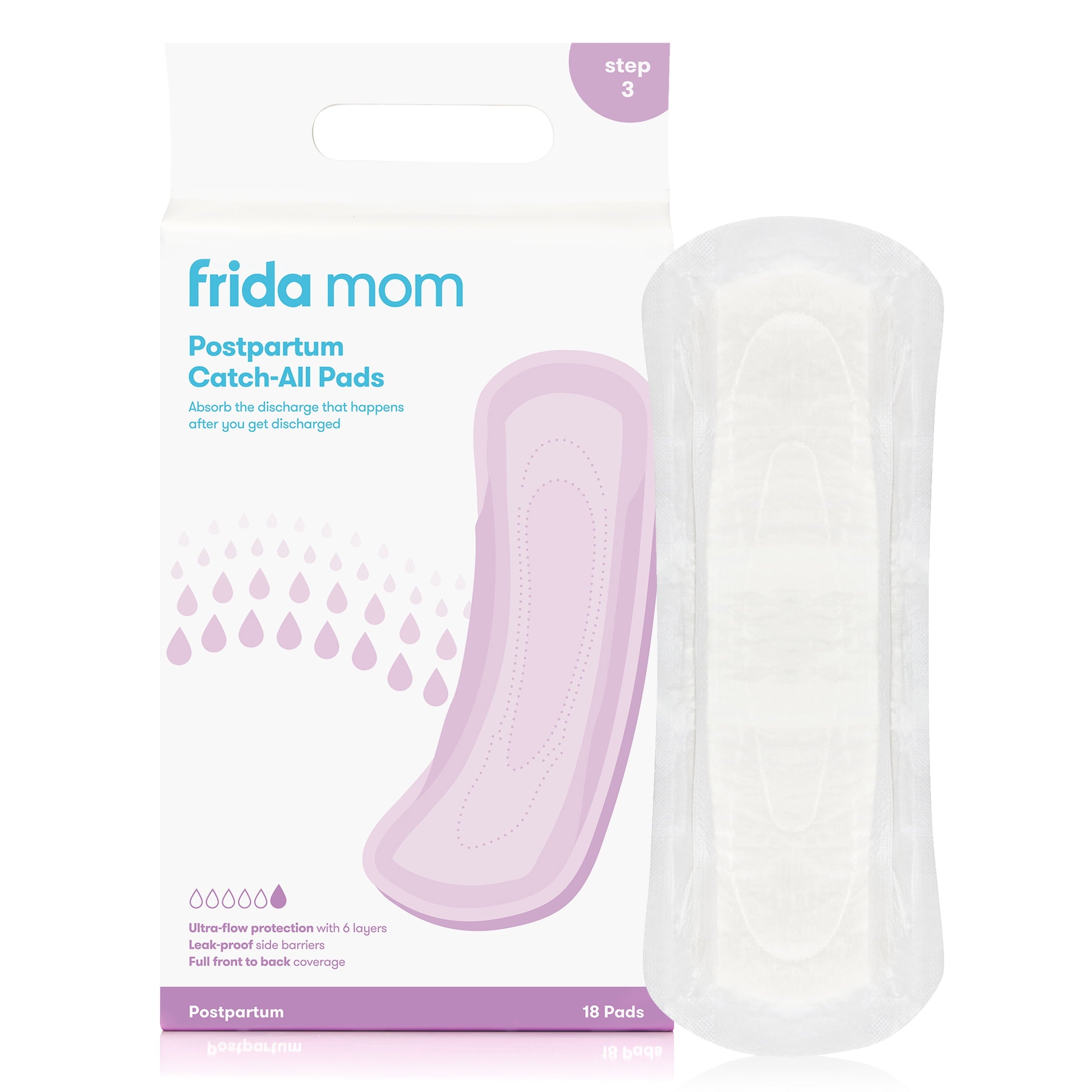 FRIDA MOM POSTPARTUM CATCH ALL PADS