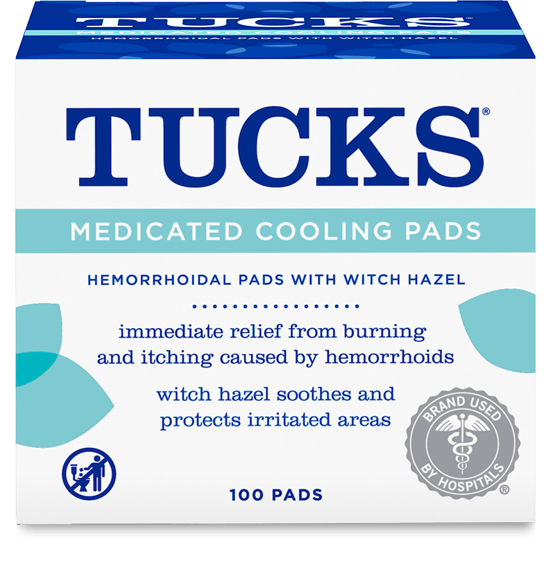 TUCKS MEDICATED COOLING PADS